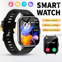 LOMAXFR Smart Watch, Wireless Calling /Dial, Multi -Sport Mode, Calling Reminder And Rejection,Information Reminder,SMS Reminder,Holiday Gifts, Birthday Gifts