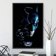 WB 1/15PCS DC Batman The Dark Knight Poster Movie Figures Home Decoration Painting Wall Art Bedroom Cartoons Decor Wallpaper Wall Bedroom Decoration - Frameless