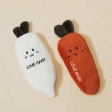 Baby's Anti-Scare Jumping Hand Holding Doll Suitable For Baby's Hand Holding Doll Cute Cartoon Animal Shape Perfect Birthday Gift