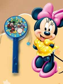 Disney Disney Princess Series,Mickey Mouse Plays The Rattle-Drum Toys.Rattle Bell Cartoon Rattle Drum Toy Kindergarten Baby Early Education Toy.Baby Early Education Toy Rattle Bell Cartoon Rattle Drum Baby Toy.