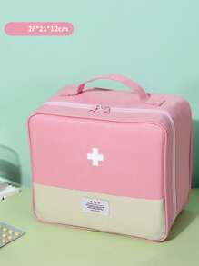 3pcs/1 Cute Mini Portable Medicine Bag First Aid Kit Medical Emergency Kit Medical Kit Organizer Outdoor Home Pill Storage Bag Multi-Layer Storage Bag For First Aid, Travel And Emergencies,Back To School