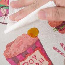 Placemats Set Of 4 Vinyl Washable Wipeable Place Mats12inx18in Heat Resistant Waterproof Place Mat - asPic - View 6