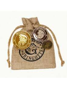 3枚周边纪念币生日礼物巫师银行收藏币套装-魔法学校主题纪念币，适合收藏圣诞节、圣诞礼物、新年礼物及粉丝毕业季 - 彩色 - 查看 6