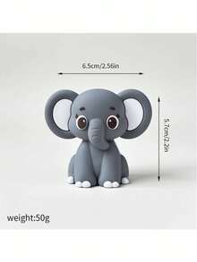 4 Stücke oder 1 Stück Tier-Kuchenaufsätze, süße Cartoon-Kuchendekorationen in Form von Löwen, Elefanten, Affen und Giraffen, Kuchendekorationen mit Waldmotiven, weiche Gel-Kuchendekorationen mit Waldtieren, Bienen, Kakteen, Kiefern, Gras usw., geeignet als Kuchendekoration zur Taufe, Kuchendekorationen für Gender-Reveal-Partys, Geburtstagskuchendekorationen, Kuchendekorationen für die Party zum ersten Geburtstag