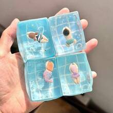 1 件全新麦芽球挤压减压玩具，生日、节日趣味小玩意礼物 - 彩色 - 查看 6