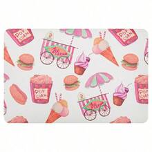 Placemats Set Of 4 Vinyl Washable Wipeable Place Mats12inx18in Heat Resistant Waterproof Place Mat - asPic - View 1