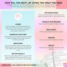 ADHD Daily Planner For Adults - Rainbow, Spiral Bound,40 Pages- Effective Daily Planner And Task Manager To Help You Stay Organized And Focused,School Supplies,Back To School - Planner - View 5