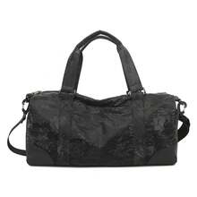 Multifunctional Stylish Travel Handbag ,Dry Wet Separation Gym Bag For Yoga, Swimming & Dance - Black - View 1