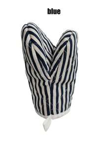 1 Piece Of Heat-Resistant Striped Oven Gloves That Can Be Hung - Anti-Scorching, Insulating, Anti-Slip, Easy-To-Hold Baking Gloves For Cooking - Essential Kitchen Items For Home Chefs And Professionals That Can Be Hung