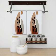 Set de 2/4 piezas de toallas de cocina de colores apagados - Doble cara de terciopelo súper absorbente, paños de cocina absorbentes, apropiados para cocinar, hornear y limpiar - Opción perfecta de decoración para el hogar, 15.75 pulgadas * 23.62 pulgadas / 40 cm * 60 cm