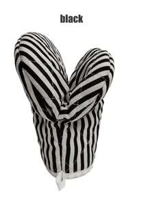 1 Piece Of Heat-Resistant Striped Oven Gloves That Can Be Hung - Anti-Scorching, Insulating, Anti-Slip, Easy-To-Hold Baking Gloves For Cooking - Essential Kitchen Items For Home Chefs And Professionals That Can Be Hung