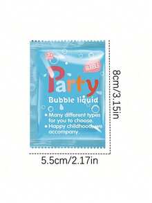 1Set100ml Concentrated Bubble Solution - 10x Concentrated Refill Liquid - Dilutes To Make 1L Bubble Solution, Suitable For Both Boys And Girls. Easily Mixable For Bubble Machines, Bubble Wands, Great Value Party Toy, Ideal For Themed Parties, Events, Ceremonies, Carnivals, Easter, Birthday Parties, Party Favors, Camping Trips, Carnival Kids, Foam, Party Favors Kids - Multicolor - View 9