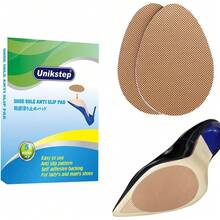 EstiloTendencia5 Pares De Almohadillas De Agarre Para Suela De Zapatos, Suela Exterior Antideslizante, Almohadilla De ReduccióN De Ruido (Color Caqui)Calidad PremiumVersióN Mejorada - 1 - Ver 2