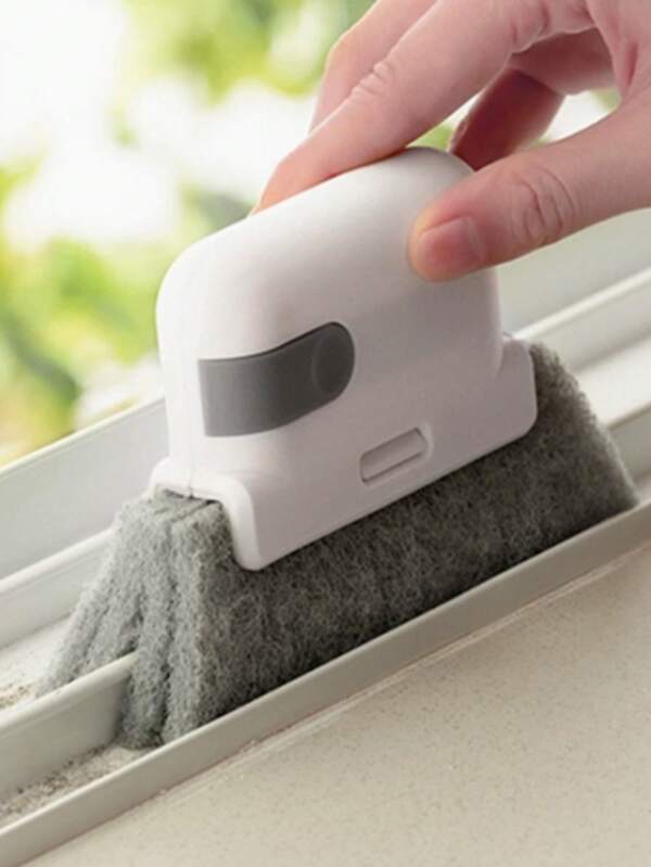 1PC Window Gap Cleaning Brush, Window Gap Track Cleaning, Dead Corners, Window Strip Painting Gray