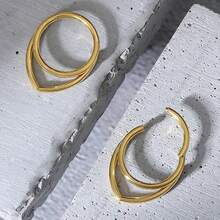 1 pieza Aro de septum de 16G Hipoalergénico de acero inoxidable 316L, joyería de piercing corporal para septum/nariz/cartílago, arete para mujeres y hombres - Joyería piercing del cuerpo de acero inoxidable - Ver 7