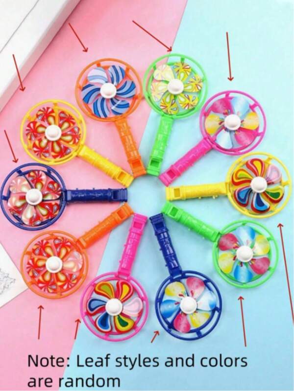 20PCS Colorful Windmill Whistle Party Gifts, 12cm/4.72in Long And 6.5cm/2.56in Wide. Interesting Game Props That Can Enhance The Party Atmosphere. Party Supplies Small Toys, Christmas Gifts,Easter Toys Easter Party Party Toys Party GiftsRandom Colors) Hawaiian Toys Mother's Day Graduation