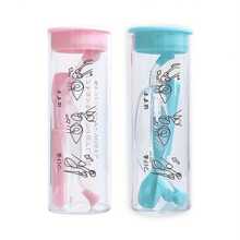 Aplicador de lentes de contacto de punta blanda - Insertador/Removedor manual de lentes de contacto apto para lentes de color y transparentes, accesorios de cuidado ocular adecuados para diversos colores de ojos - Sin necesidad de batería