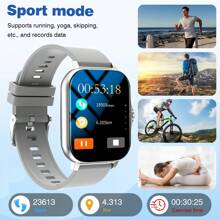 LOMAXFR Smart Watch, Wireless Calling /Dial, Multi -Sport Mode, Calling Reminder And Rejection,Information Reminder,SMS Reminder,Holiday Gifts, Birthday Gifts