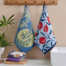 2-3 pezzi/set di asciugamani morbidi e assorbenti, asciugamani in garza jacquard a 4 strati, adatti per casa, viaggio, ritorno a scuola, salone di bellezza, bagno di casa