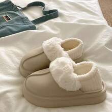 S Cotton Slippers Keep Warm For Women, Wear-Resistant And Comfortable For Home, Detachable And Two-Wear Cotton Slippers For Internet Celebrities