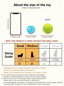 重力感应智能滚球，USB充电智能宠物玩具，互动电动玩具，帮助猫咪缓解压力和无聊