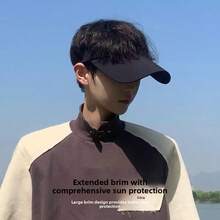 Mũ chống nắng mùa hè bằng lụa băng, chống tia UV, nhẹ và thoáng khí, mũ thể thao unisex. - Nhiều màu - Xem 5