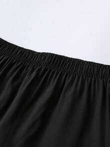 3条男士休闲宽松薄款速干短裤，大码时尚运动短裤 - 彩色 - 查看 7