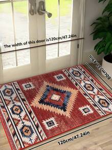 European-Style Retro Large-Area Carpet, Suitable For Bedroom Living Room Office Entry Mat, Soundproof Non-Slip Easy To Take Care Of Machine-Washable Room Decoration Home Rug Gifts Birthday Graduation