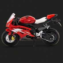 1 pièce - Modèle de moto simulée Jouets pour enfants Décoration de moto Moto à glissière Réservoir d'essence en alliage Pneu en caoutchouc Cadeau d'anniversaire exquis pour garçons Décoration de chambre Cadeaux d'hiver, Moto jouet, Motocyclette, Jouets de Noël, Rentrée scolaire