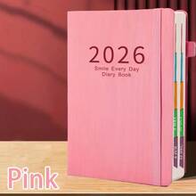 2026 New Hardcover Spiral Bound Agenda Planner Notebook, 400 Pages Daily Planner Calendar Journal, Time Management Self Discipline Tracker, 365 Days Planner For Office,School Supplies,Back To School