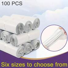 10/20个加厚防刺穿自封快递袋，白色商务文件防水邮寄信封，耐用物流快递信封，6种尺寸可选 - 彩色 - 查看 4