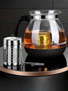 1pc Tea Infuser For Loose Tea, 304 Stainless Steel Tea Diffuser Filter With Chain Hook, Ultra Fine Mesh Tea Infuser For Teapots, Mugs, Water Bottles, Coffee, Spices And Condiments. Back To School