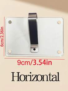 1pc Custom Acrylic Magnetic Personalized Photo Holder Car Picture Frame, Personalized Acrylic Vertical Car Sun Visor Photo Frame Clip, Custom Digital Photo Frame, Custom Visor Photo 2.36x3.54 Inch Car Photo,Car Picture Holder,Customizable Car Decor