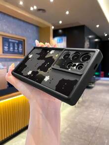 1 件时尚可爱夜光黑猫图案防震黑刚玉手机壳适用于 Apple/Redmi/Infinix/Vivo/OPPO 防水防摔防刮 - 黑色 - 查看 9