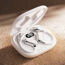 NEW SENYANG 无线夹式睡眠耳机，带智能耳塞 - HIFI 立体声低音，高清立体声通话，兼容 Android，耳夹式运动耳机 - 均碼 - 查看 6