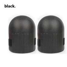 2 piezas Rodilleras multicolor ajustables y elásticas, protección para las rodillas para jardinería, colocación de azulejos, construcción, anti-agua, anti-humedad, rodilleras de EVA anti-desgaste