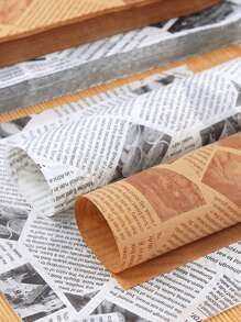 50pcs Baking Paper, Parchment Paper, Sandwich Wrapping Paper, Hamburg And French Fries Oil Separator Paper, Fried Snack Oil Proof Pad Paper, Square Non-Stick Air Fryer Liners, Baking Supplies For Family Breakfast Shops, Greaseproof Food Paper Suitable For Food Packaging, Baking, Cooking, Grilling, Frying, Multiple Sizes, Oven Accessories, Baking Tools, Kitchen Gadgets, Kitchen Accessories