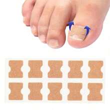 10/30/50 Built-In Toenail Pads, Glueless Nail Patches, Non-Woven Toenail Patches For Growing Toes, Foot Care And Nail Care