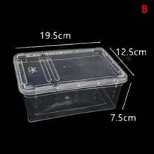 1 Pc Reptile Tank Insect Spiders Tortoise Lizard Acrylic Transparent Breeding Box Vivarium Lid Reptile Pet Product