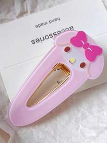 Sanrio 1Pc Hello Kittys Barrettes Cartoon Cute Kuromi Cinnamoroll My Melody Headband Hair Accessories Toys Gifts(Some Parts May Be Random) Back To School