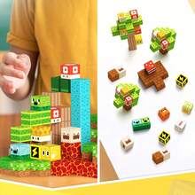 Set de 300 piezas de bloques magnéticos para juego de roles, juguete de aprendizaje interactivo STEM para aventuras creativas, regalo definitivo para niños y fanáticos de juegos interactivos - Multicolor - Ver 9