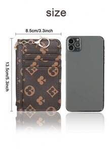 Ultra-Slim Women's PU Leather Bifold Wallet - Multi-Functional Credit Card Holder & Coin Purse With RFID Protection Minimalist Solid Color Coin Purse, All-Match Clutch Bifold Wallet, Portable Slim Credit Card Holder