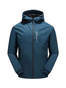 2024 New Hooded Windbreaker Jacket For Women, Plus Size, Outdoor Hiking Waterproof Casual Coat