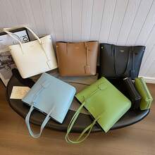 New Arrival Commuter Fashion Simple Tote Bag: Casual Shoulder Mother-Daughter Bag For Women