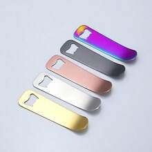 1pc Creative Gift Thick Metal Stainless Steel Beer Opener Bottle Opener