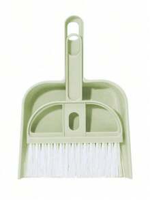 2pcs/Set Desktop Mini Broom & Dustpan Set, Keyboard & Window Cleaning Small Shovel, Suitable For Cleaning Desk, Keyboard, Hamster Cage - Multicolor - View 10