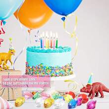 5颗/10颗/20颗/30颗亚克力水钻，亚克力宝石装饰玩具，鱼缸花瓶填充物，生日派对小礼物，礼品袋填充物，皮纳塔填充物，款式和颜色随机，派对回礼袋填充物，减压玩具 - 彩色 - 查看 4