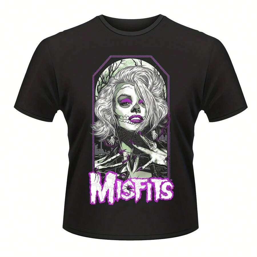 'Original Misfit' T Shirt - Brand New & Official , Punk - màu đen - Xem 1