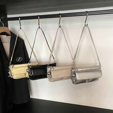 New Luxury French Baguette Bag, Women's Commuter Casual Minimalist Design Crossbody Bag With Fine Craftsmanship, Premium Feel, And Classic Style - Yellow - View 1