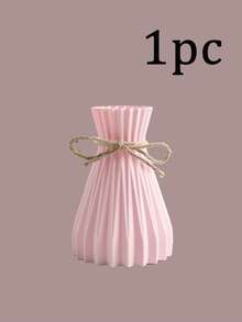 1 Modern Home Decoration Vase Desktop Flower Arrangement Plastic Vase Resistant To Fall And Collision For Decorating Rooms, Bedrooms, Living Rooms, Balconies, Restaurants, Kitchens, Holiday Party Decorations Room Decor Flower Vase Glass Vase